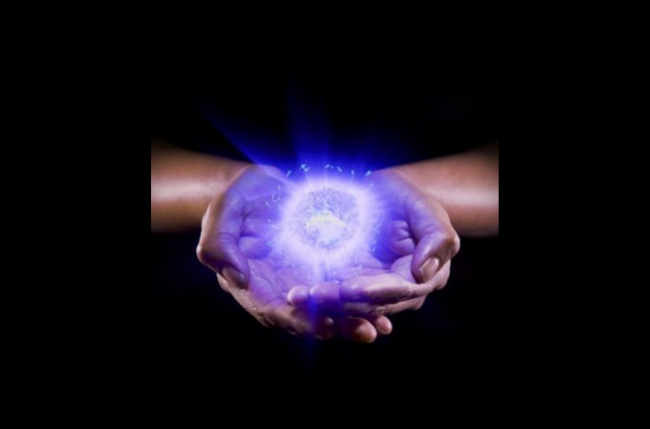 Reiki giving and receiving energy
