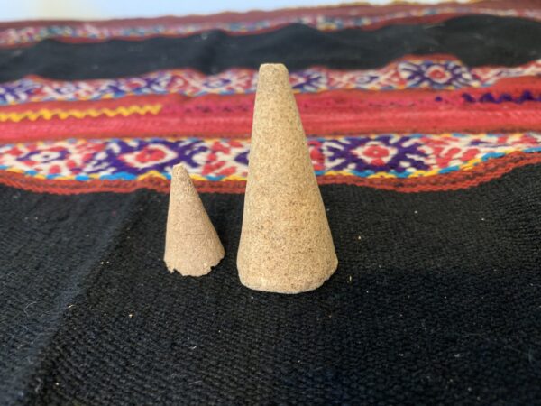 Ceremony Palo Santo Incense Cones (5 ct) and Bag - Image 3